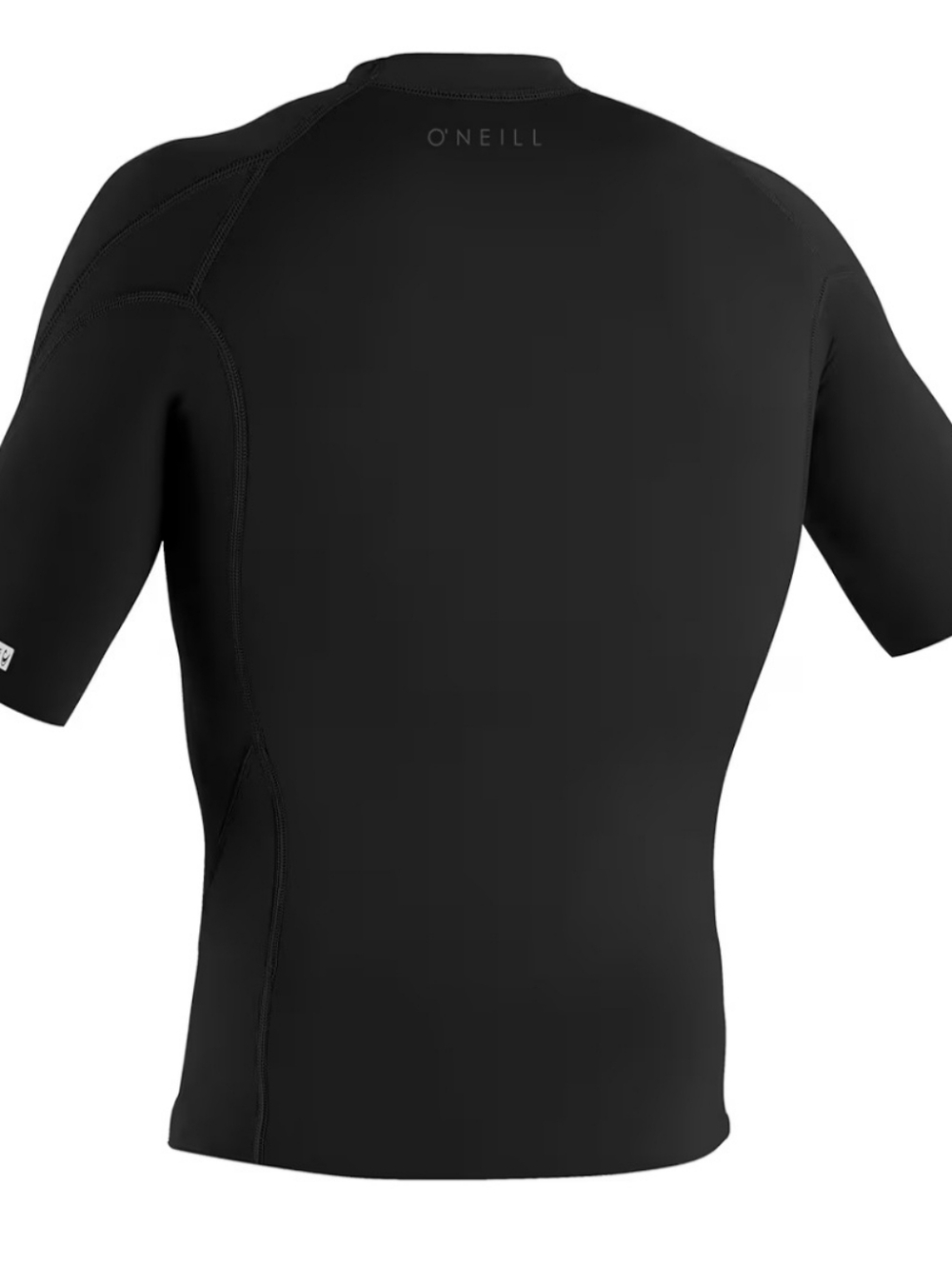 NWT. O'Neill Men's Reactor II - 1MM Short Sleeve Rash Guard - Black - Picture 2 of 10